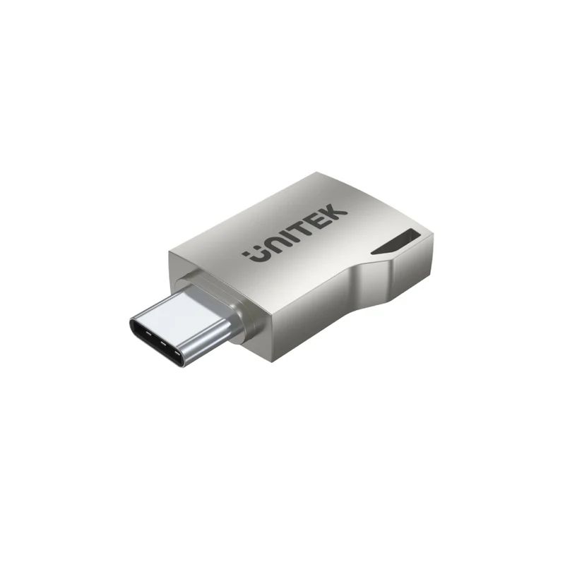Unitek USB-C to USB-A OTG Adapter Silver
