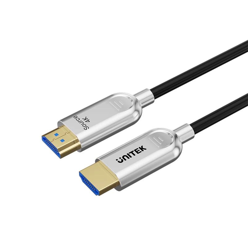 Unitek Fiber Optic 4K HDMI Cable 20m Space Grey