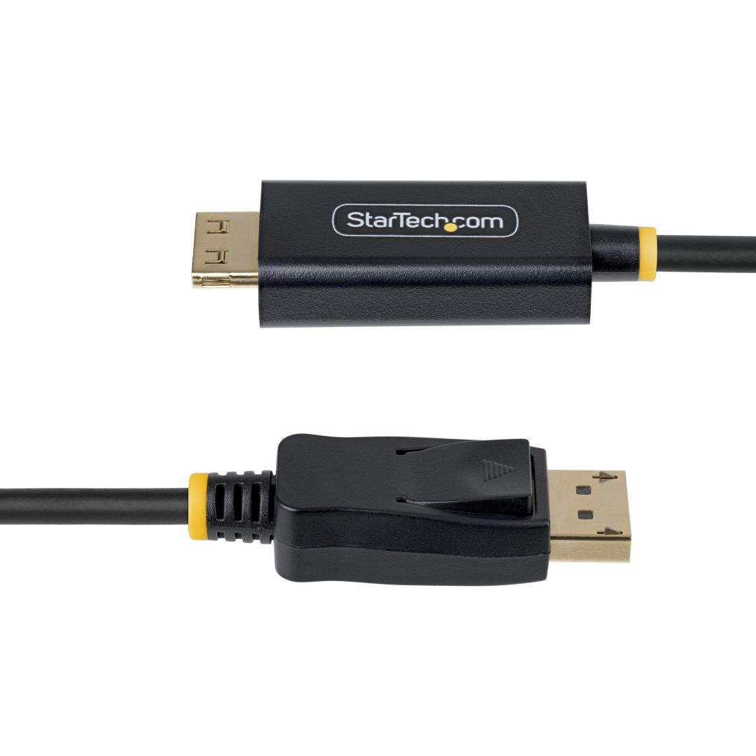 Startech DisplayPort to HDMI 4K 60Hz Adapter Cable with Gripping Connectors 4,5m Black