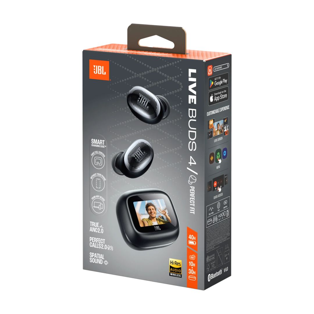 JBL Live Buds 4 Bluetoth Headset Black