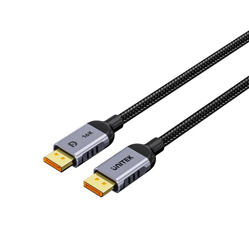 Unitek DisplayPort 2.1 Gaming 8K 120Hz Cable 3m Black