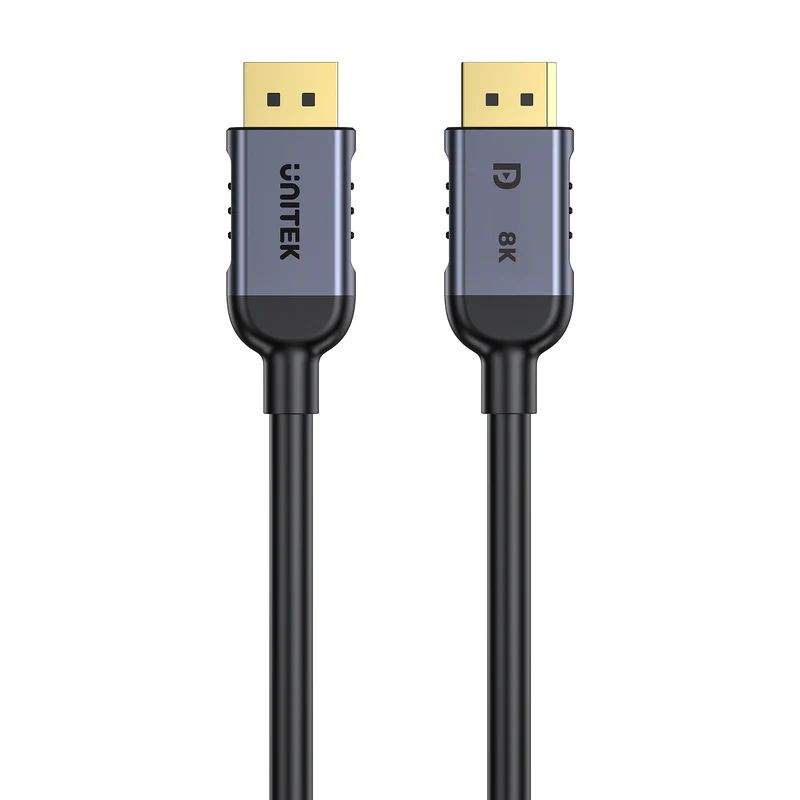 Unitek 8K DisplayPort 1.4 Cable 1,5m Black