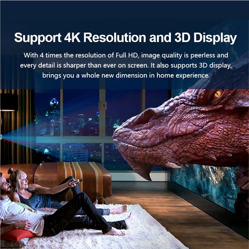 Unitek 4K 60Hz High Speed HDMI Cable 3m Black