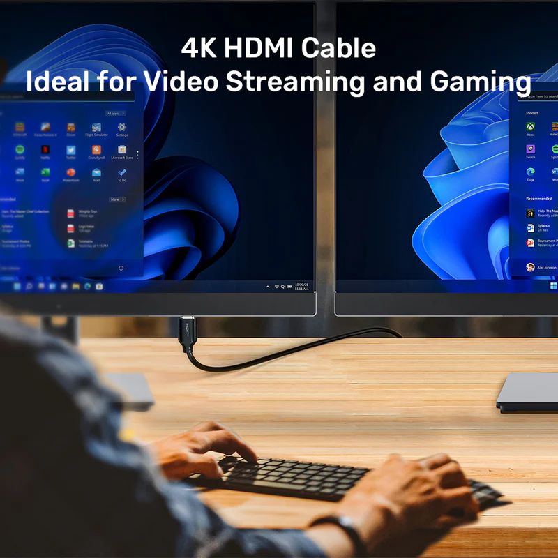 Unitek HDMI Cable 4K 60Hz 15m Black