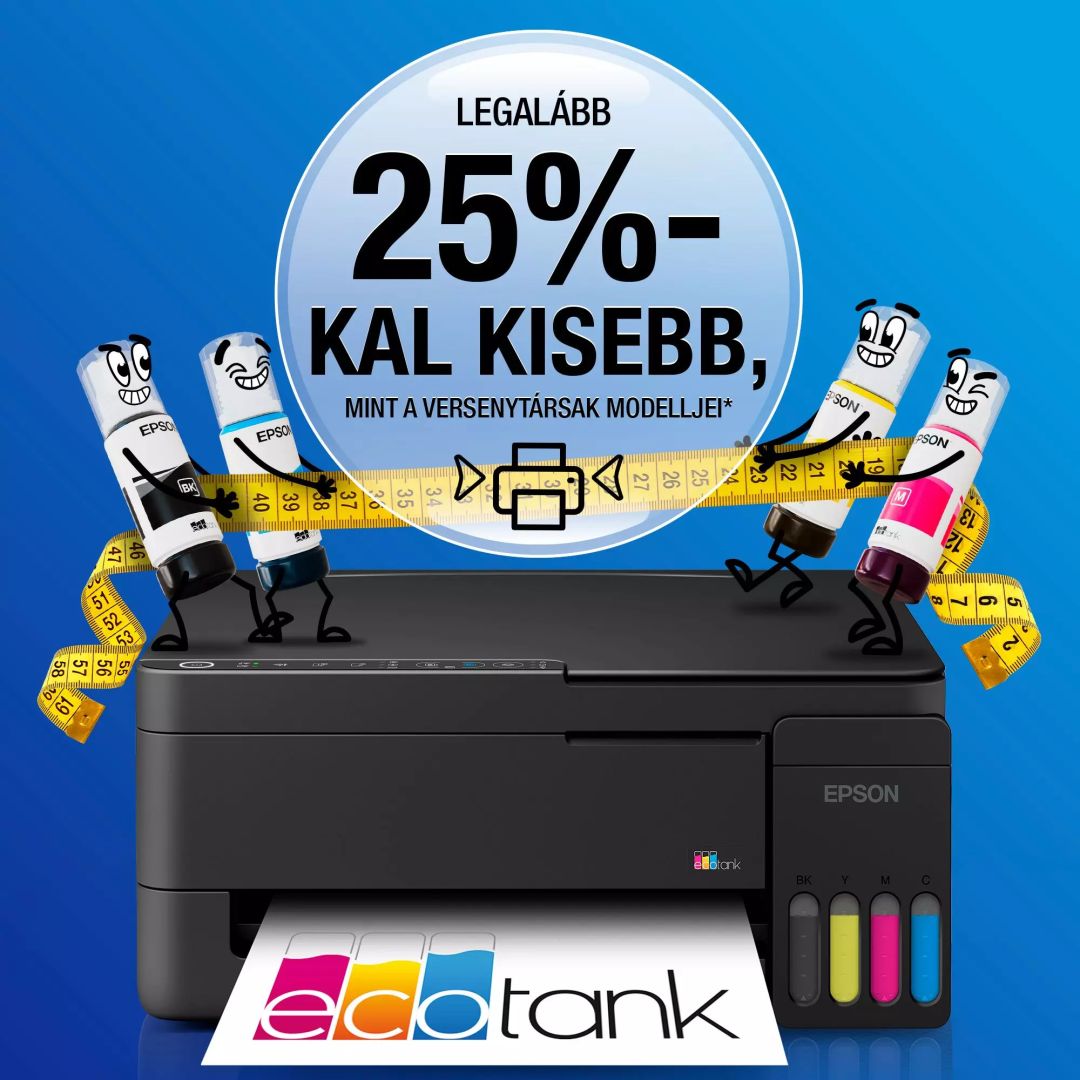 Epson EcoTank L3351W Wireless Tintasugaras Nyomtató/Másoló/Scanner