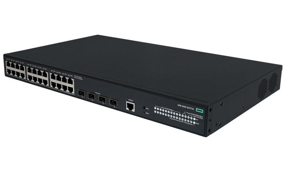 HP CW 2050 24p 10/100/1000BT PoE+ 4p SFP 1G/2.5G 420W Switch