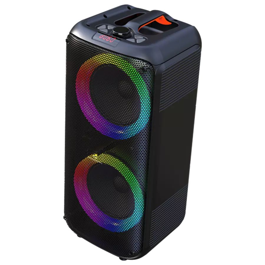 Denver BPS-354 Bluetooth Party Speaker with LED light Black