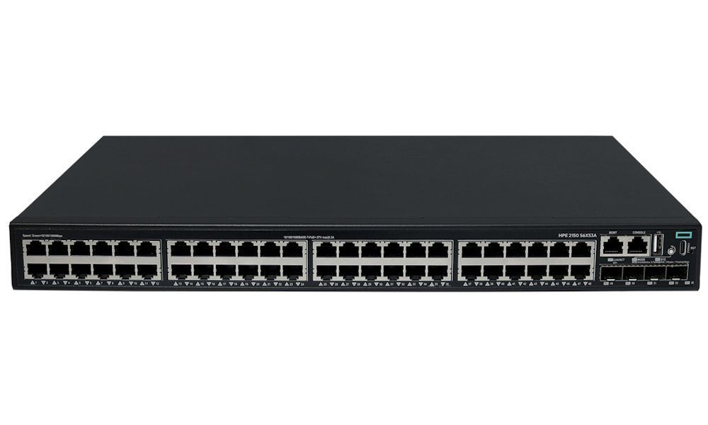 HP CW 2150 48p 10M/100M/1G PoE+ 4p SFP+ 1G/10G 390W Switch