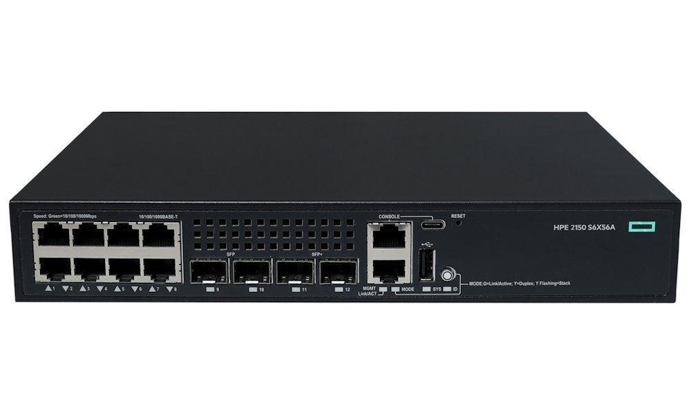 HP CW 2150 8p 10M/100M/1G 2p SFP 1G 2p SFP+ 1G/10G Switch