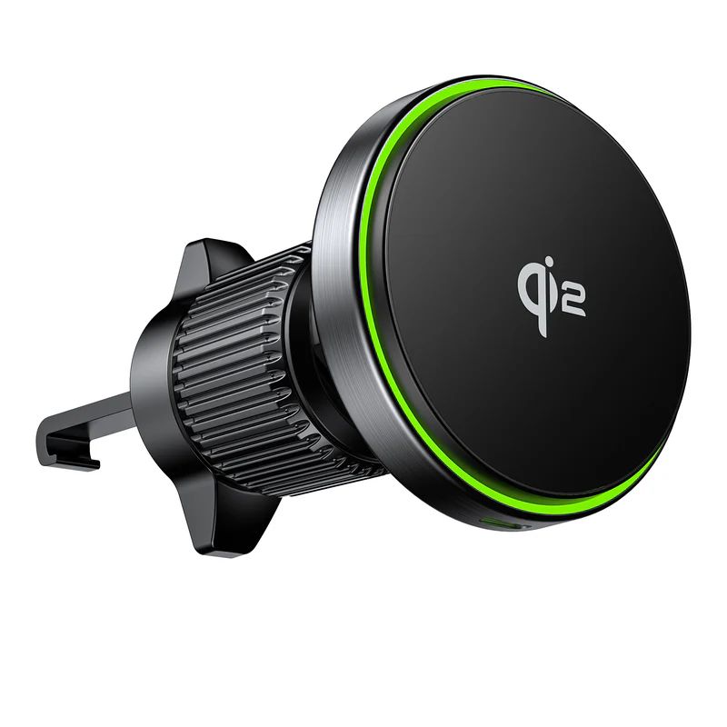 Unitek Qi2 Magnetic Wireless Car Charger Black
