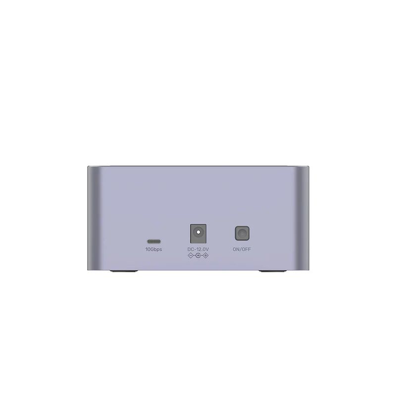 Unitek Y-3027GY01-EU 10Gbps Dual-Bay SATA Docking Station Space Grey