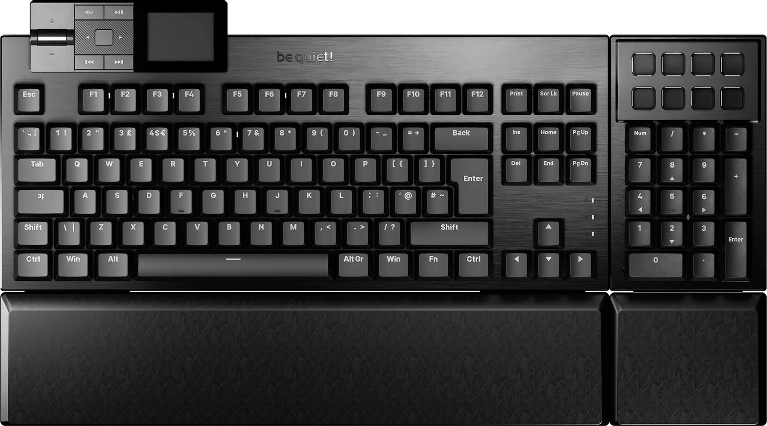 Be quiet! Dark Mount Silent Linear Keyboard Black UK