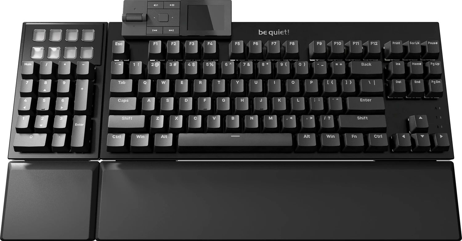 Be quiet! Dark Mount Silent Linear Keyboard Black UK