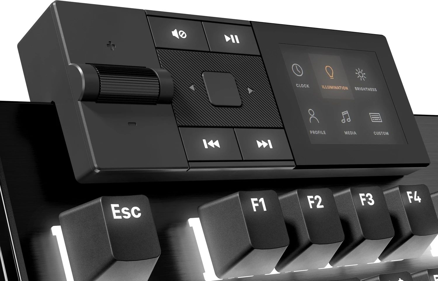 Be quiet! Dark Mount Silent Linear Keyboard Black UK