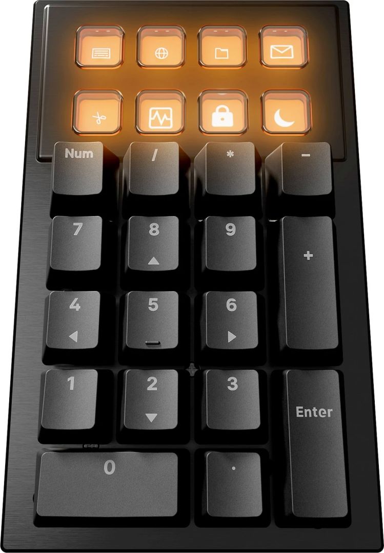 Be quiet! Dark Mount Silent Linear Keyboard Black UK