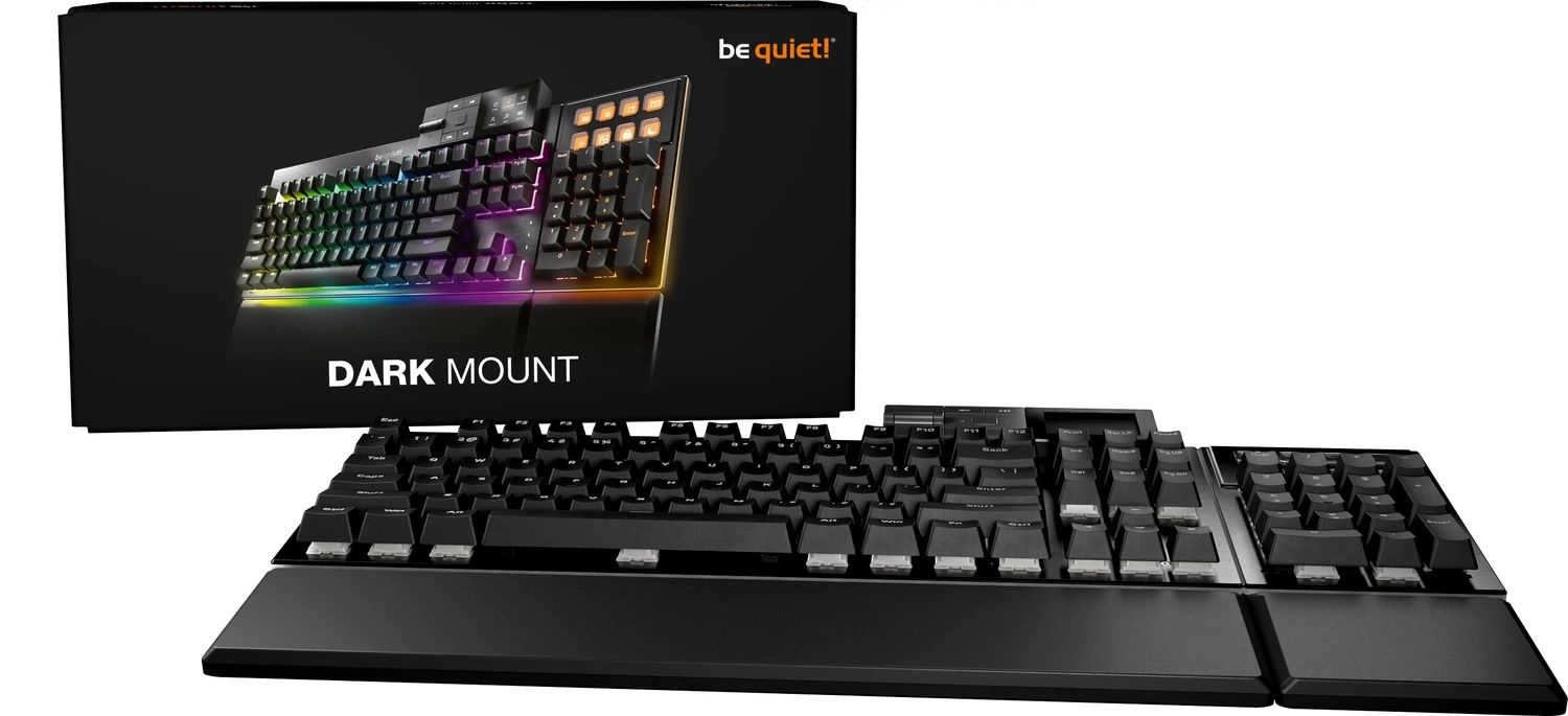 Be quiet! Dark Mount Silent Linear Keyboard Black UK