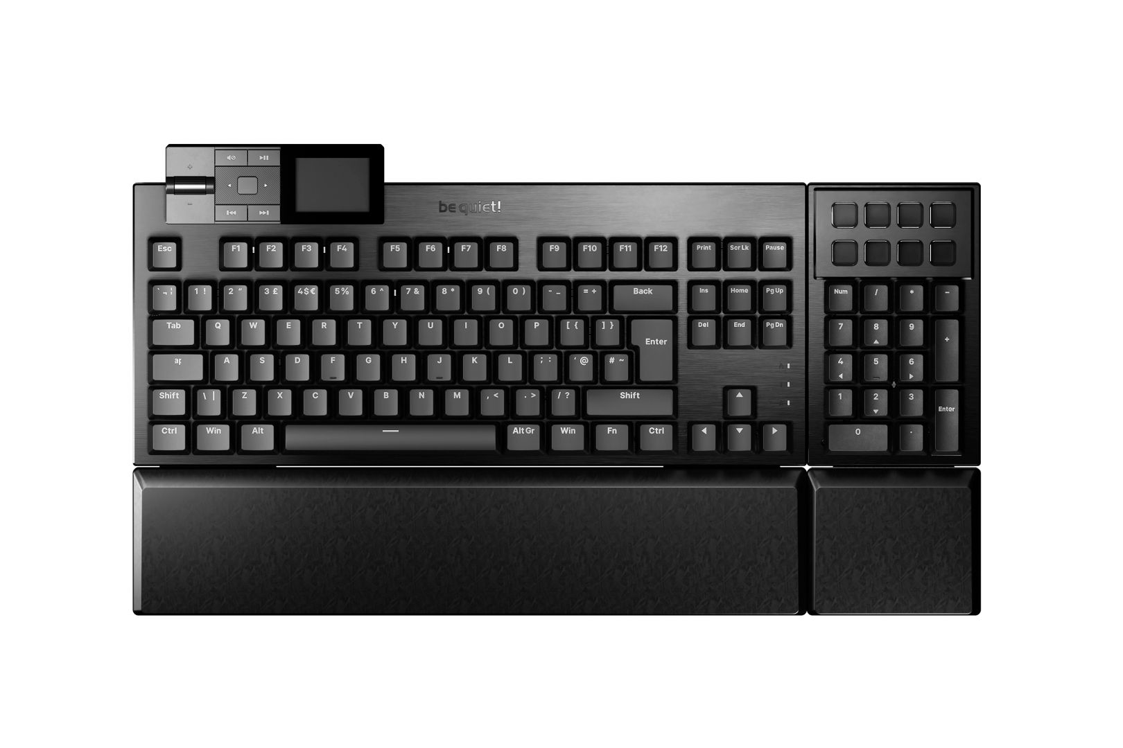 Be quiet! Dark Mount Silent Tactile Keyboard Black UK