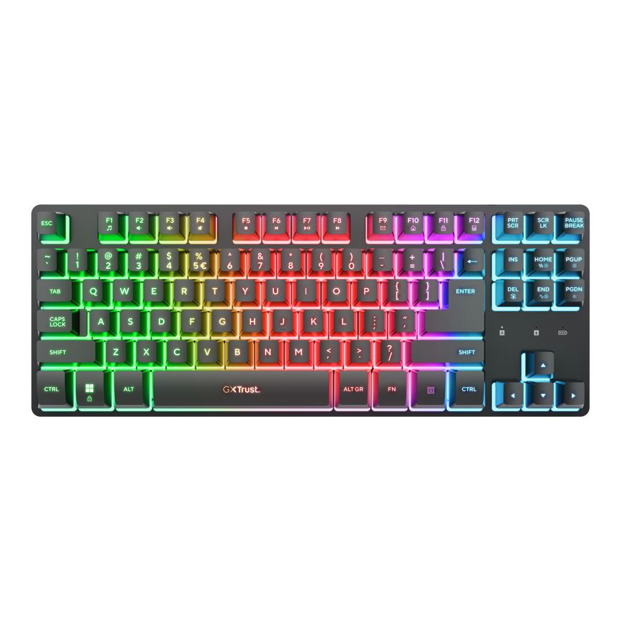 Trust GXT 831 Thado Wireless Keyboard Black US