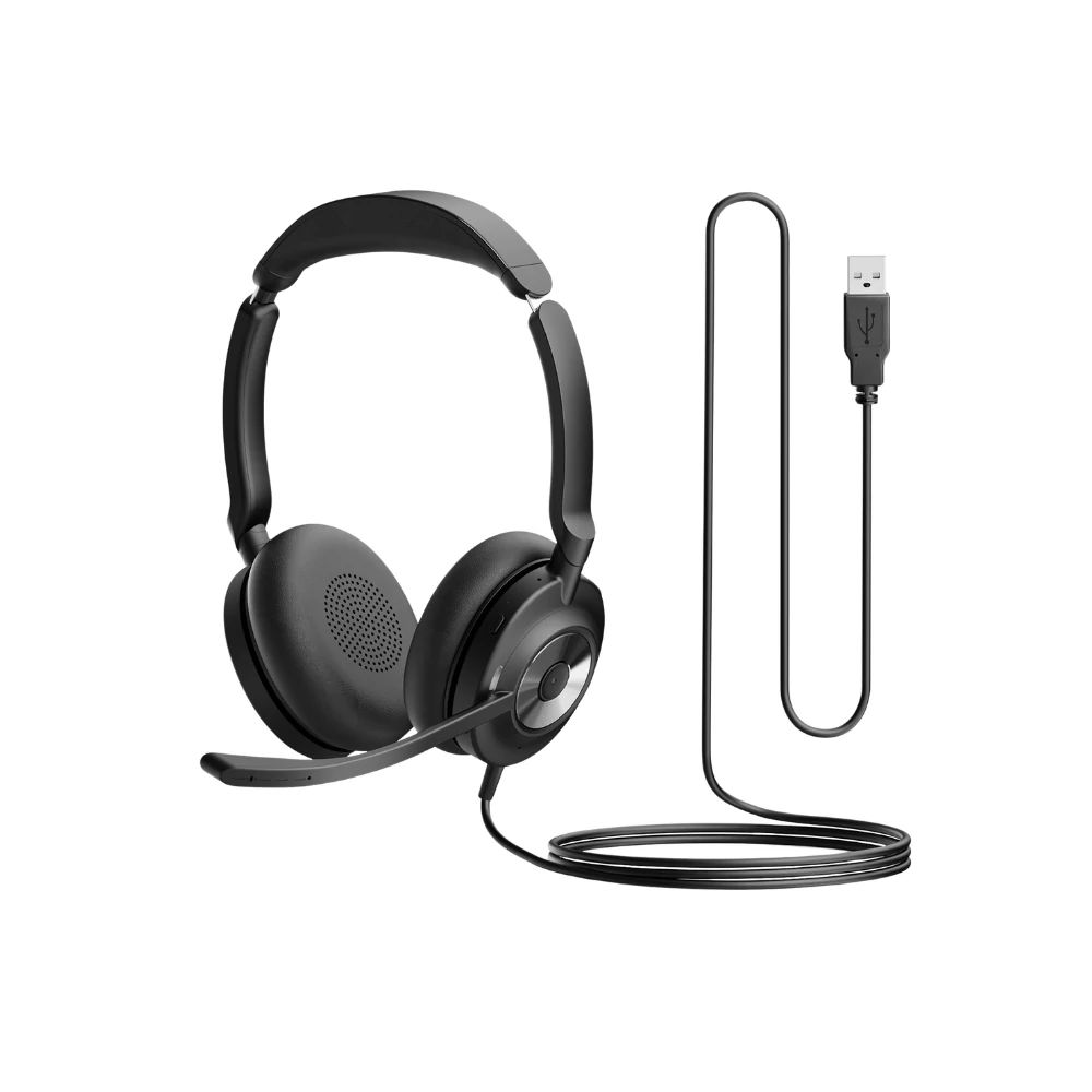Hameco HS-8098DEA-USB Headset Black