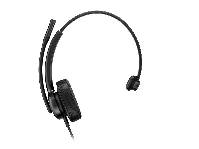 HP Poly Mission 415 Monaural USB Wired Headset Black