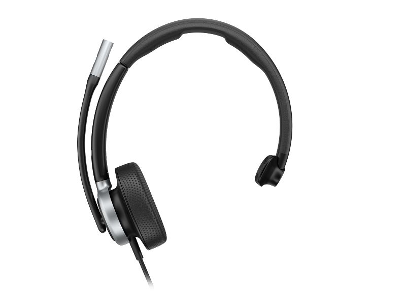 HP Poly Mission 615 Monaural USB Wired Headset Black