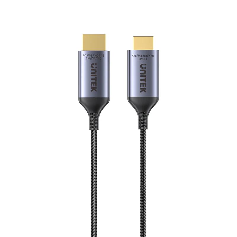 Unitek DisplayPort 1.4 to HDMI 8K Cable 1,8m Black