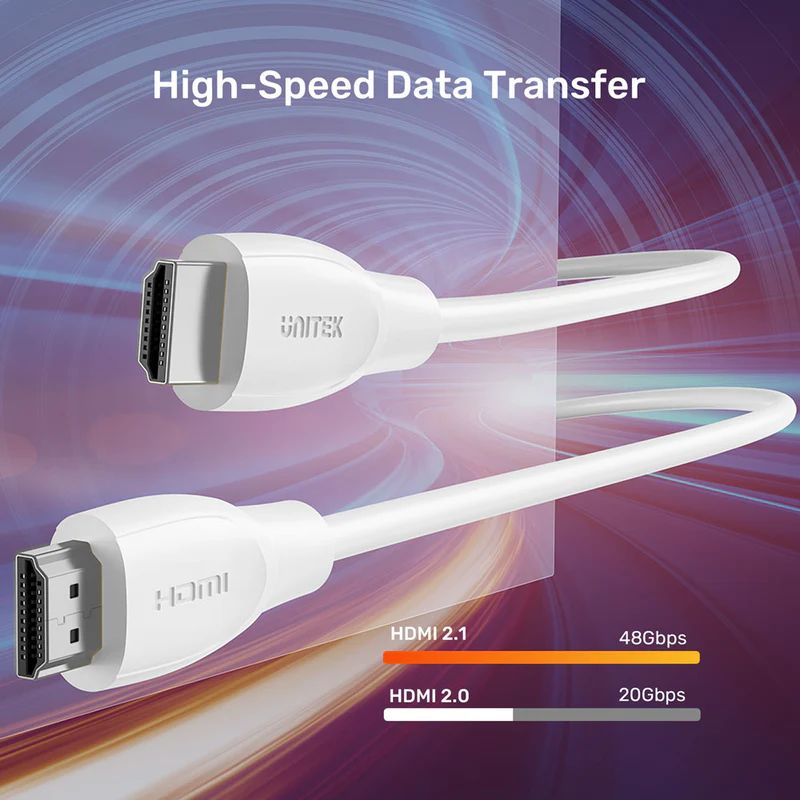 Unitek HDMI to HDMI 8K Cable 3m White