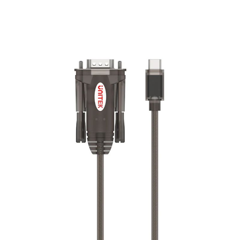 Unitek USB-C to Serial RS232 Cable 1,5m Transparent