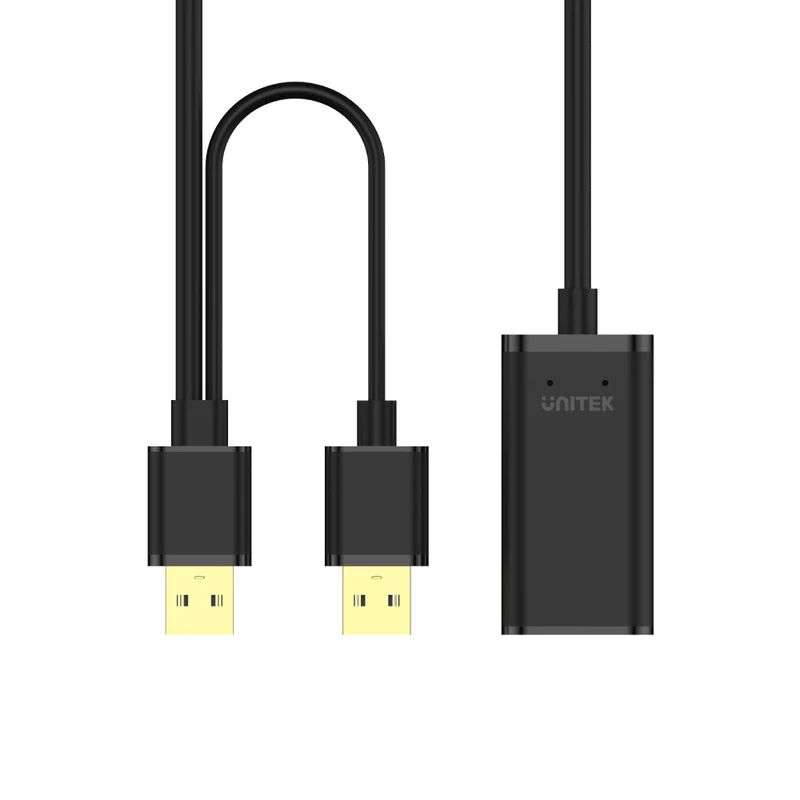 Unitek USB 2.0 Active Extension Cable 10m Black