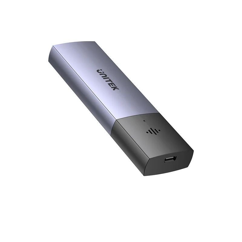 Unitek SolidForce Smart Anti-loss M.2 SSD Enclosure Space Grey