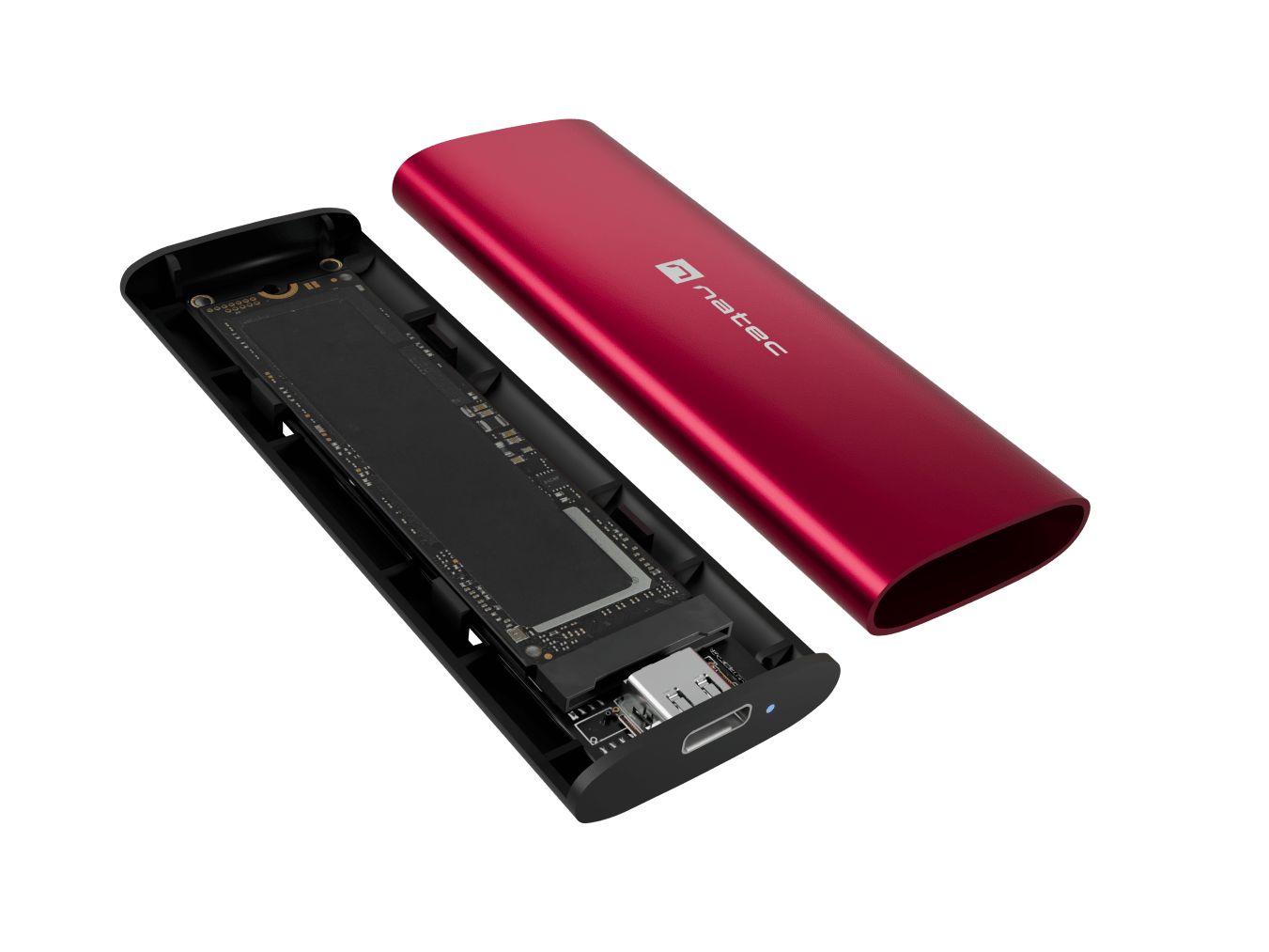natec Rhino M.2 NVMe Lite Red