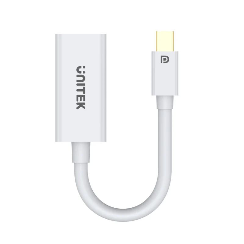 Unitek Mini DisplayPort to HDMI 1.4 Adapter 4K 30Hz White