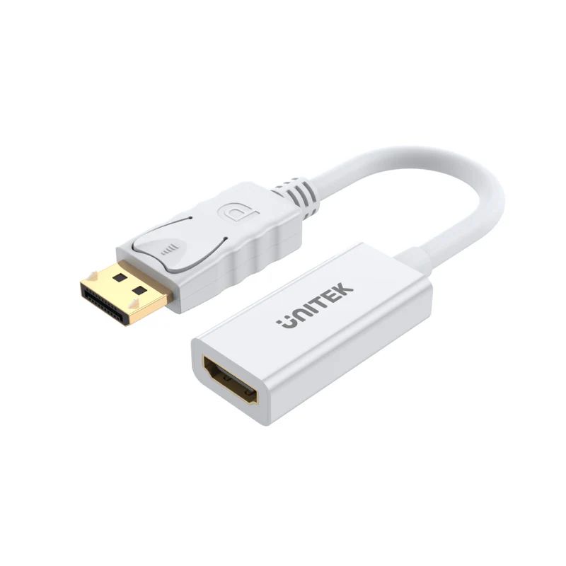 Unitek DisplayPort to HDMI 1.4 Adapter 4K 30Hz White