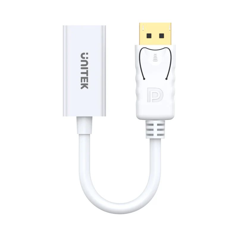 Unitek DisplayPort to HDMI 1.4 Adapter 4K 30Hz White