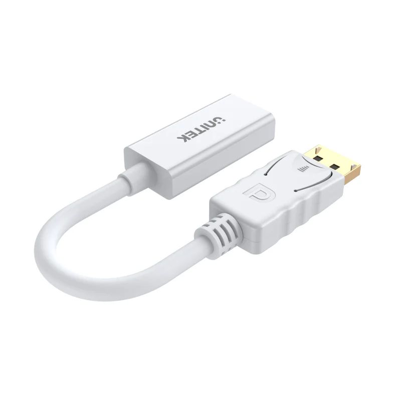 Unitek DisplayPort to HDMI 1.4 Adapter 4K 30Hz White