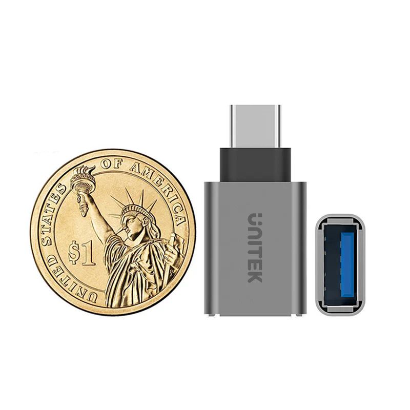 Unitek USB-C to USB-A Adapter Space Grey