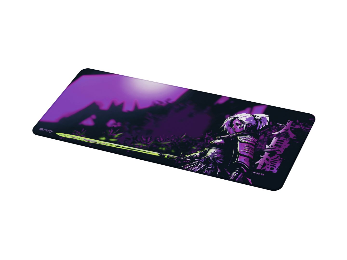FURY Yari Speed XL Shadow Duelist Gaming Egérpad Purple