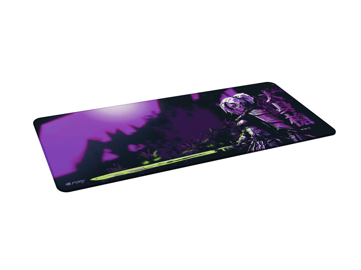 FURY Yari Speed XL Shadow Duelist Gaming Egérpad Purple