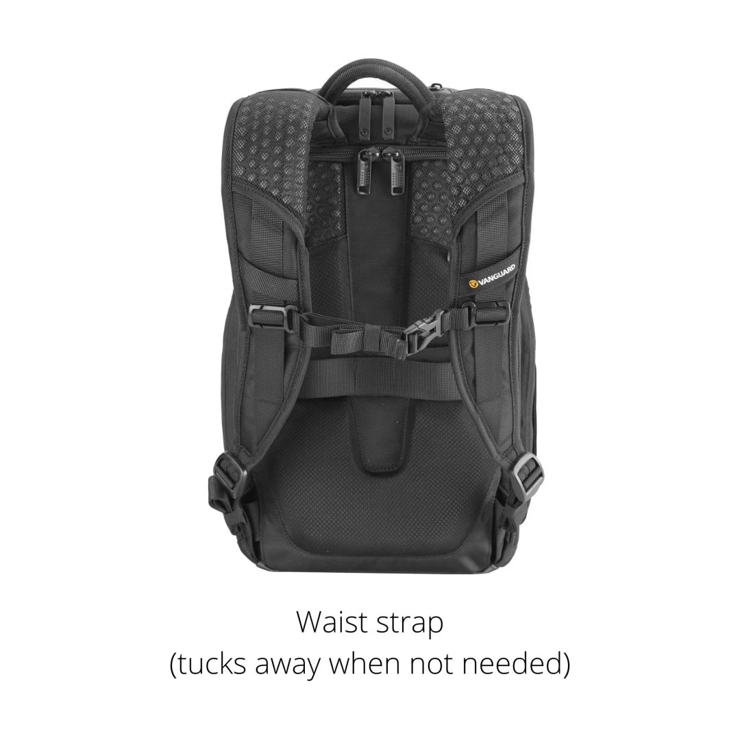 Vanguard Veo Adaptor R44 BK 16 Litre Backpack with USB Port - Rear Access Black