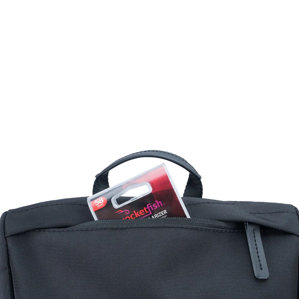 Vanguard VEO GO 42M BK Camera Backpack – Slim Mirrorless Camera Backpack with Rear Access, Tablet Storage & Travel Tripod Carry Black