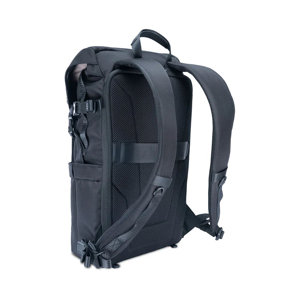 Vanguard VEO GO 42M BK Camera Backpack – Slim Mirrorless Camera Backpack with Rear Access, Tablet Storage & Travel Tripod Carry Black