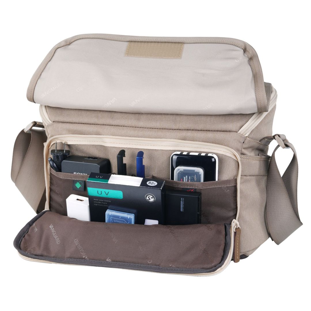 Vanguard Veo range 32M BG 10 Litre Shoulder Bag - Stone Brown