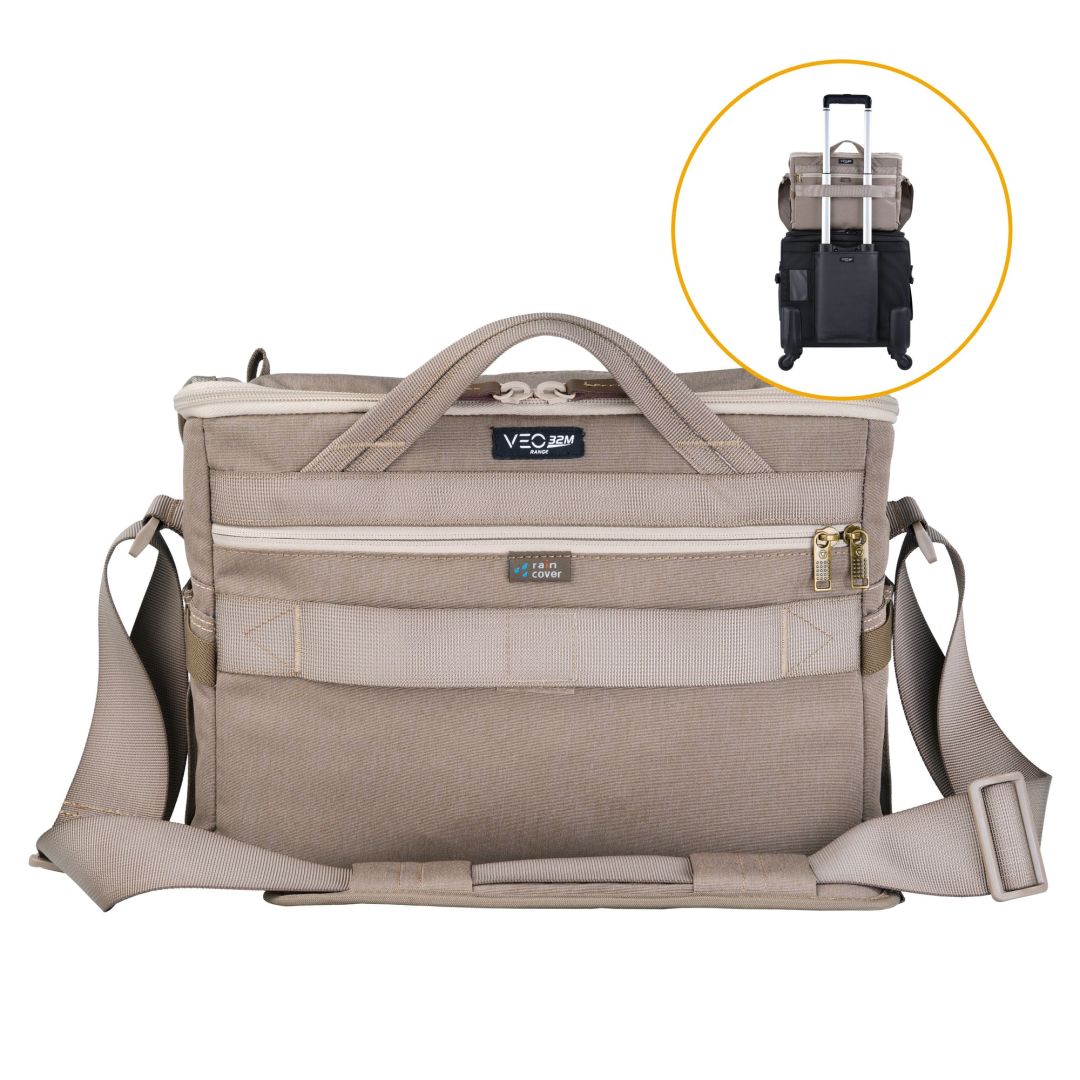 Vanguard Veo range 32M BG 10 Litre Shoulder Bag - Stone Brown