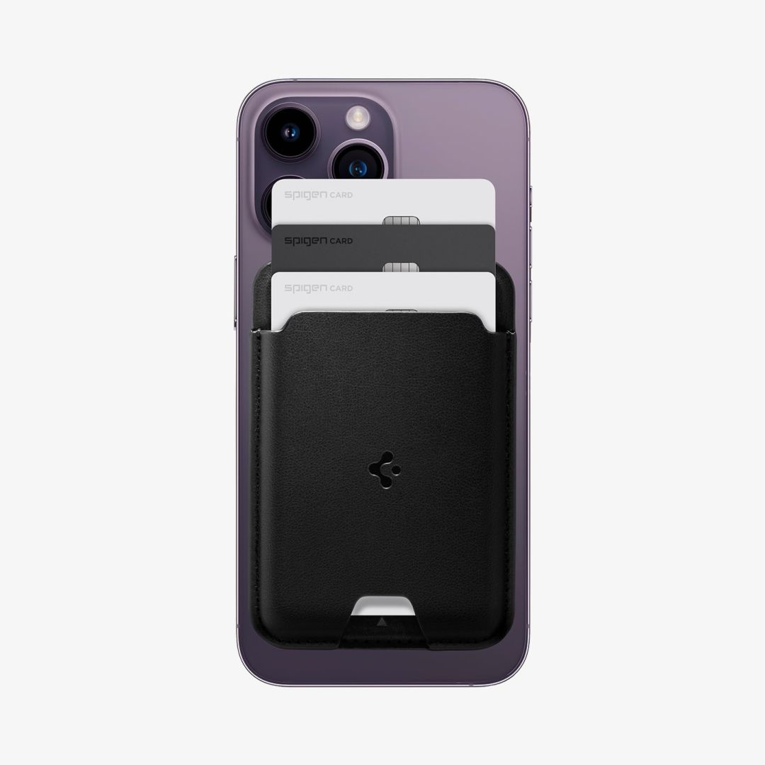 Spigen Valentinus Wallet Magsafe 3 card Black
