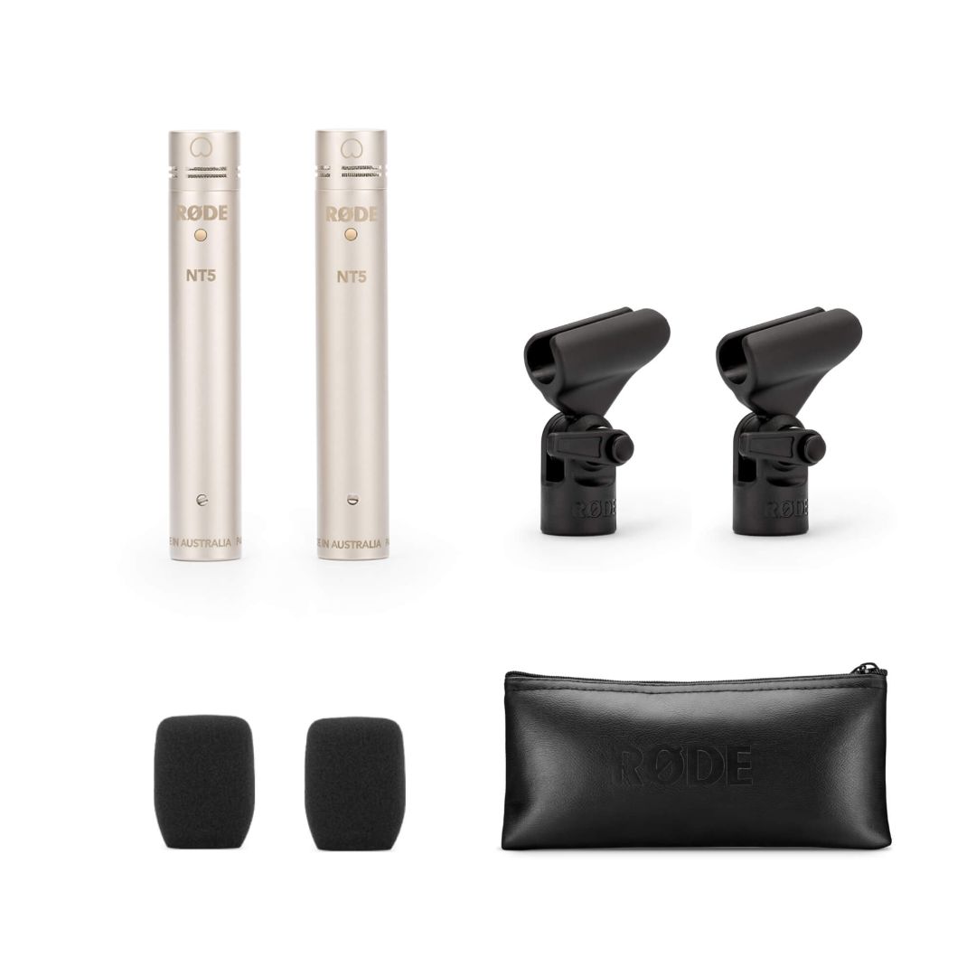 Rode NT5-MP Premium Small Diaphragm Condenser Microphones Silver