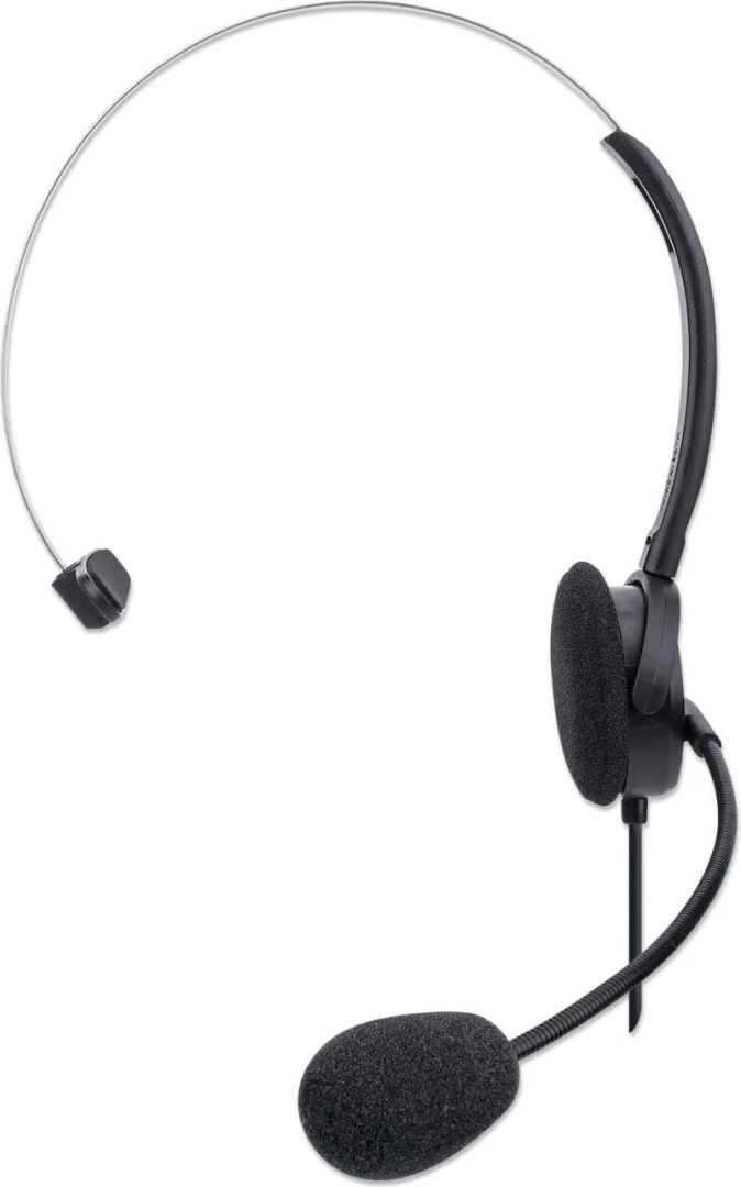 Manhattan Mono USB Headset Black