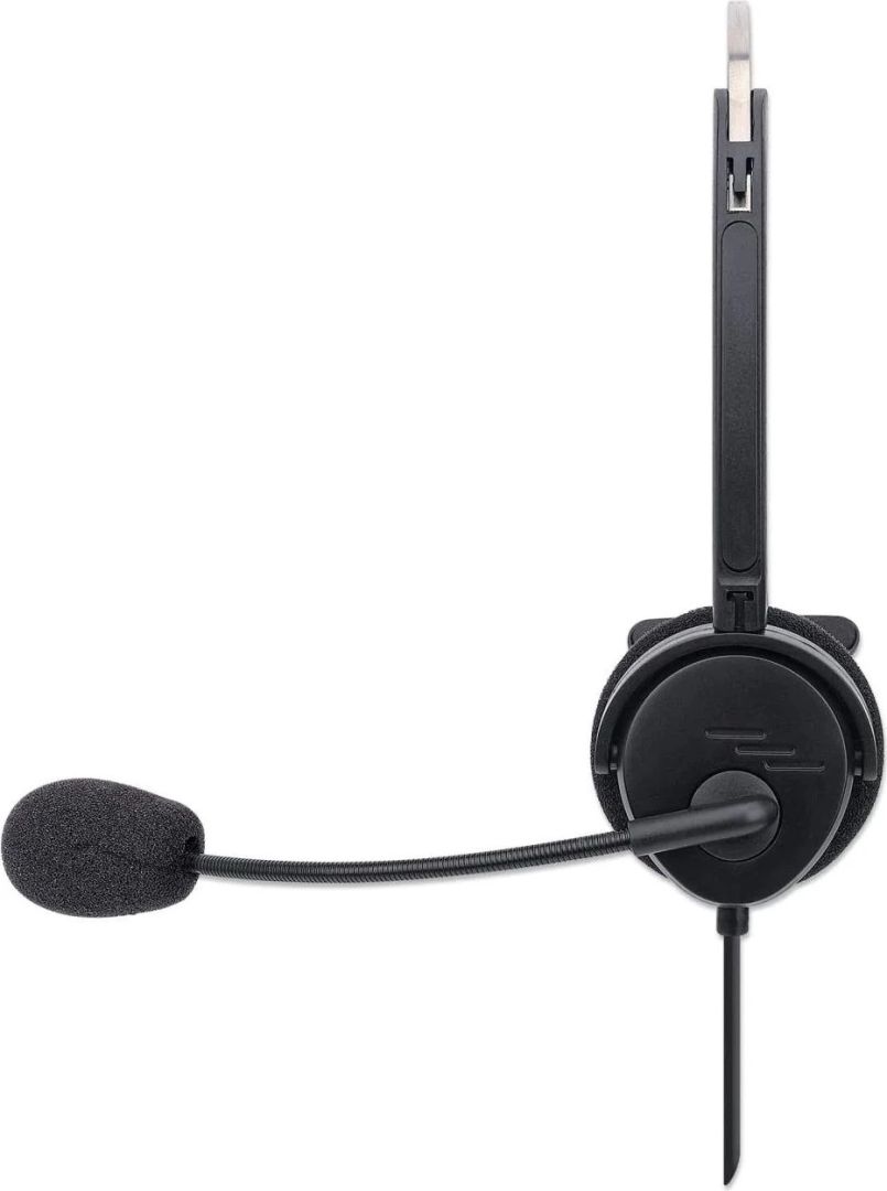 Manhattan Mono USB Headset Black