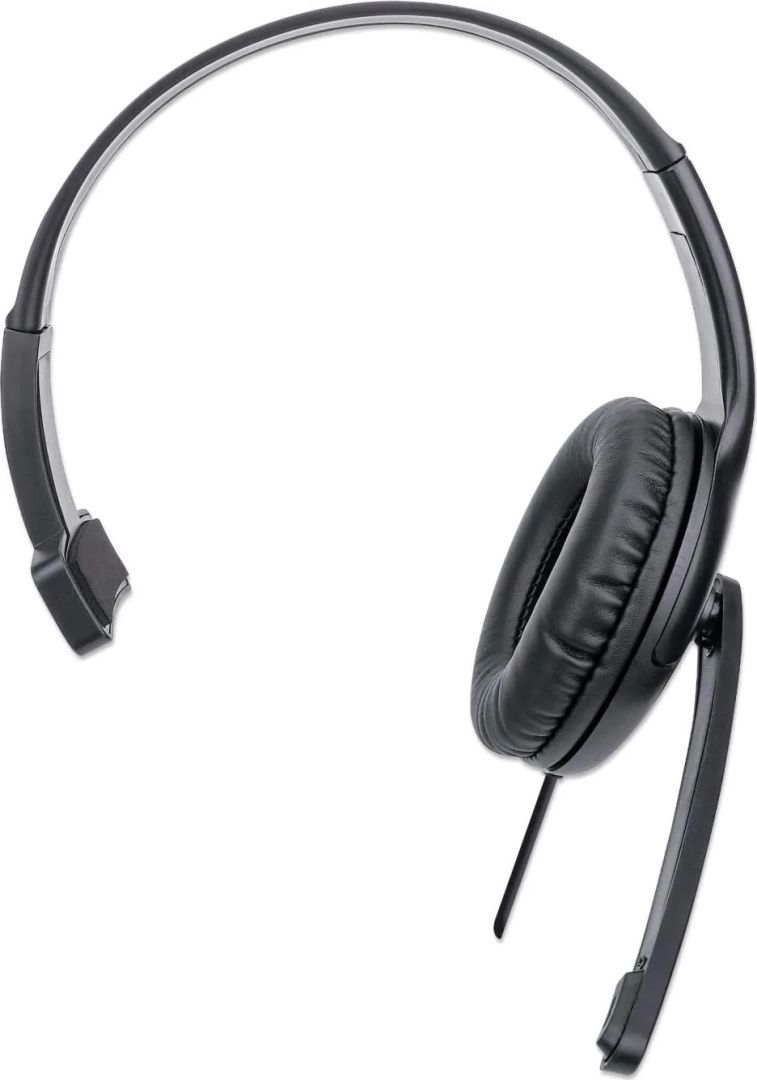 Manhattan Mono USB Headset Black