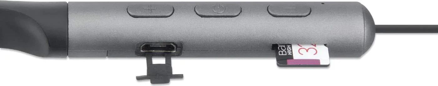 Manhattan Sound Science Sport Bluetooth Headset Black/Grey