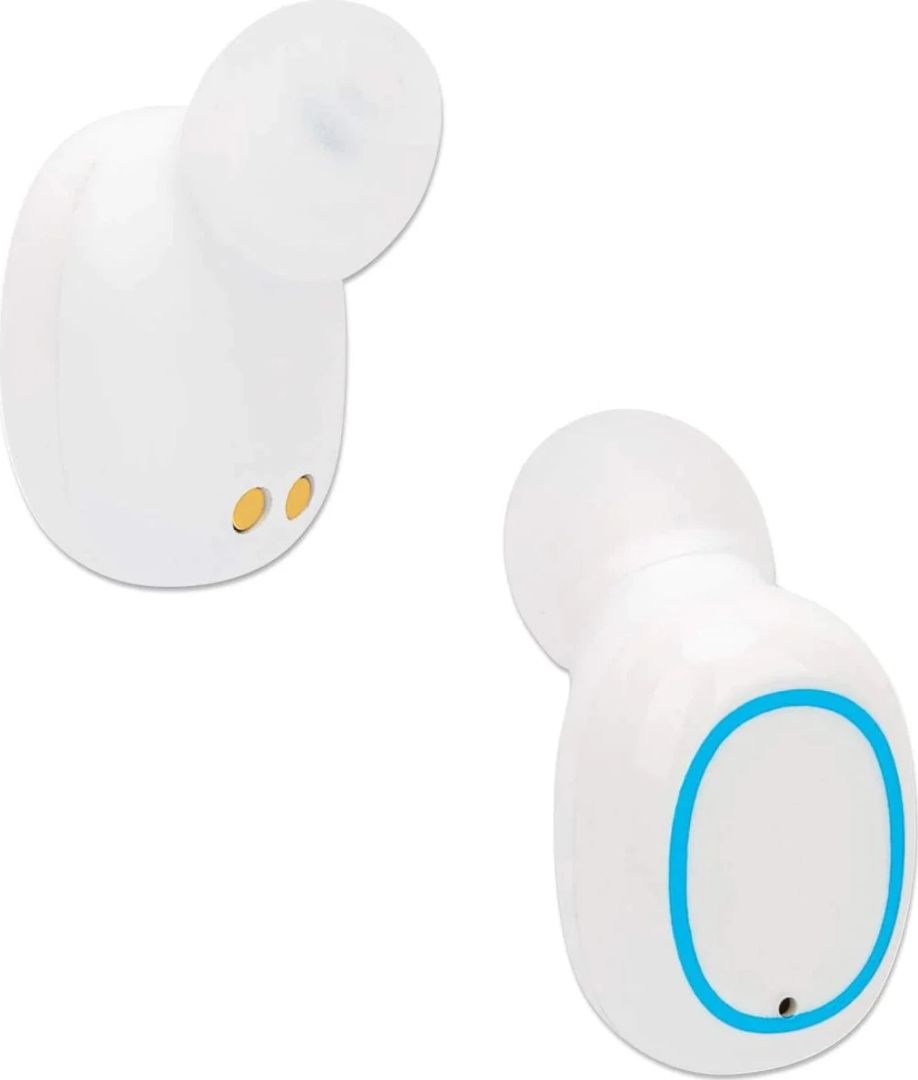 Manhattan Sound Science True Wireless Headset White/Blue